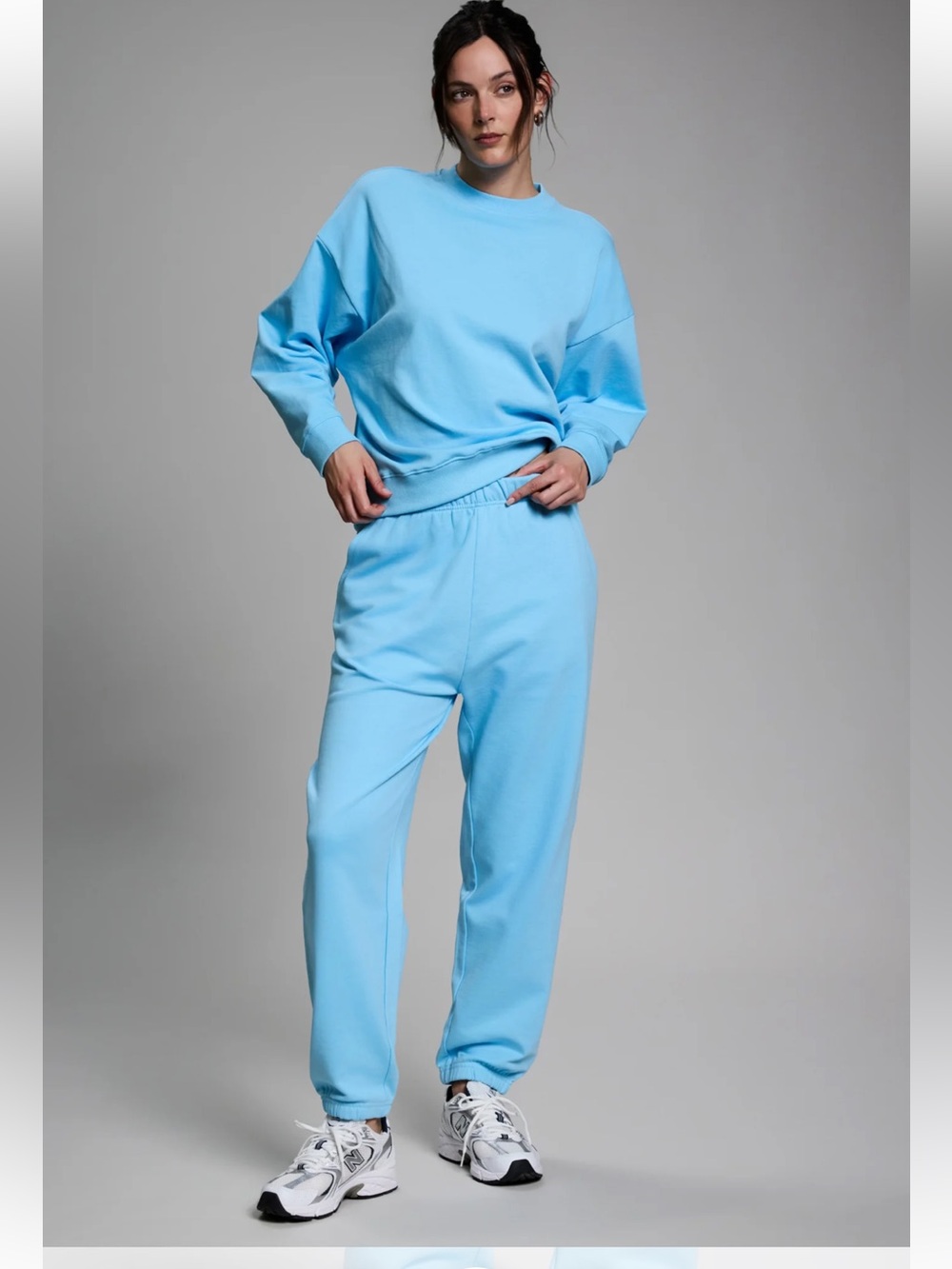 NWT Year of Ours Sky Blue Joggers Oversized XS/S
